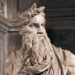 Why did Michelangelo sculpt Moses with horns?